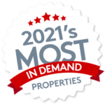 2021 Most in Demand Properties Award