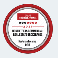 Hartman Houston Business Journal Award Hartman Houston Business Journal award