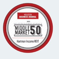 Hartman Houston Business Journal Award Hartman Houston Business Journal award