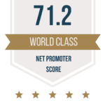 NPS World Class Score Badge
