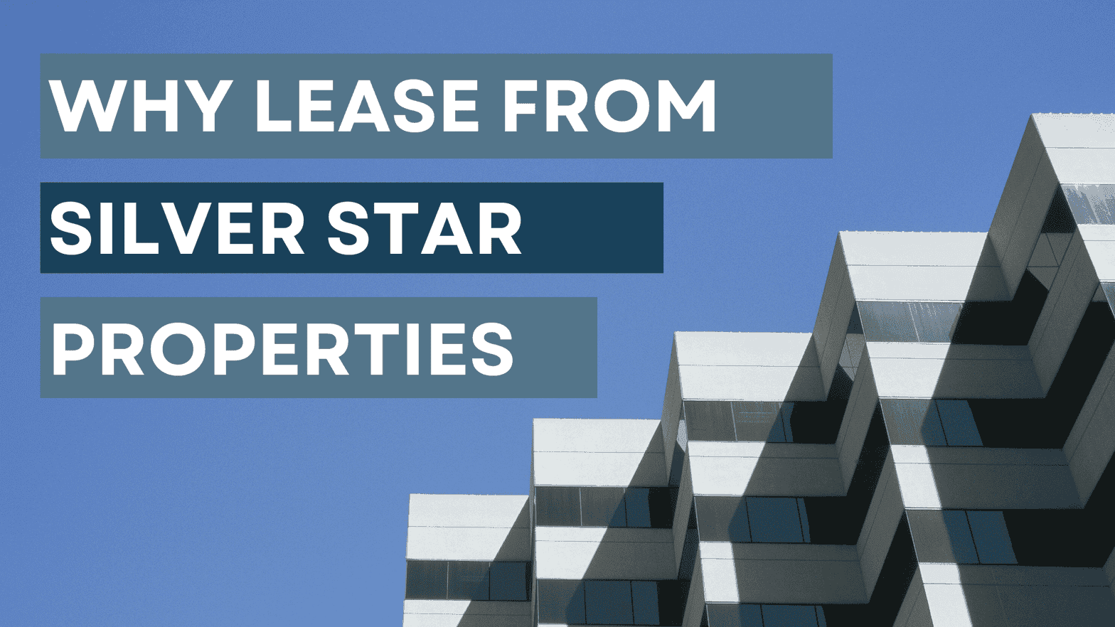 Why lease commercial real estate from Silver Star Properties?