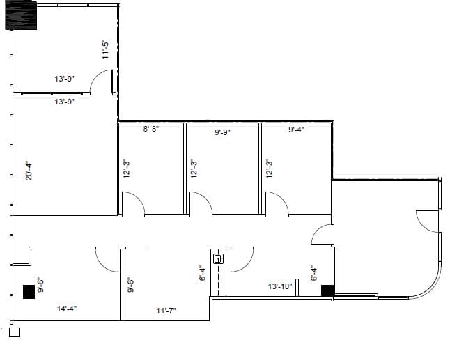 11811 North Freeway Floor Plan Image