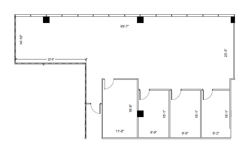 400 North Belt Floor Plan Image