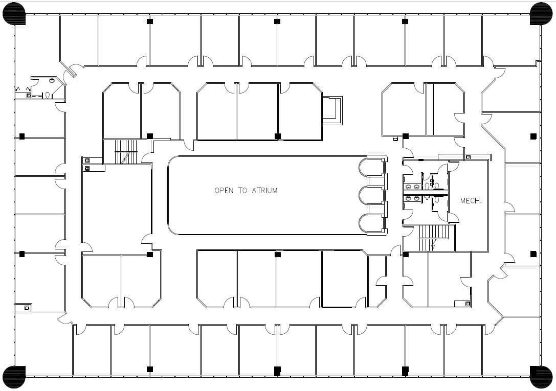 11811 North Freeway Floor Plan Image