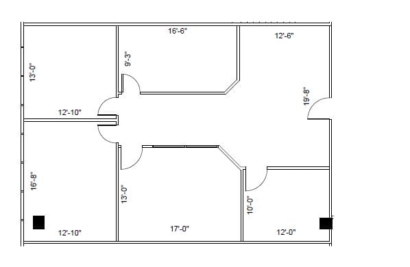 11811 North Freeway Floor Plan Image