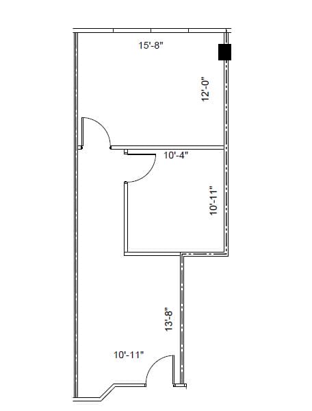 11811 North Freeway Floor Plan Image