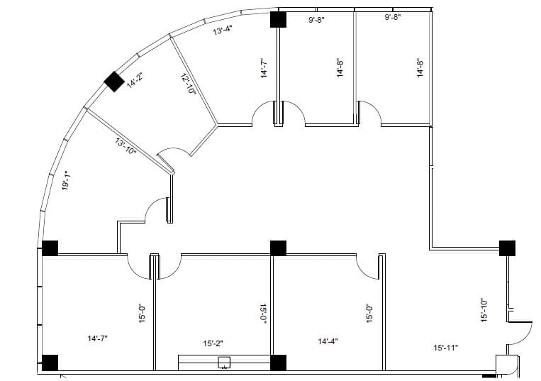 400 North Belt Floor Plan Image