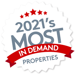 2021 Most in Demand Properties Award