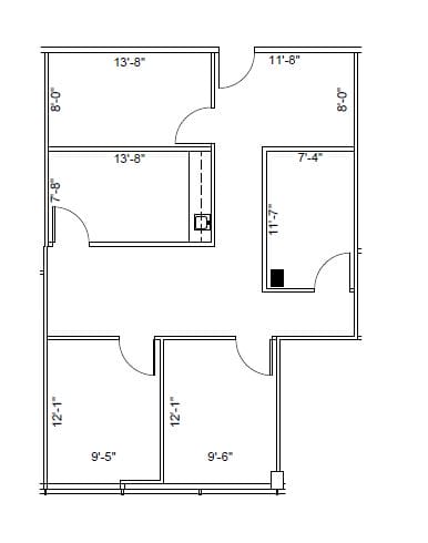 Timbercreek Atrium Floor Plan Image