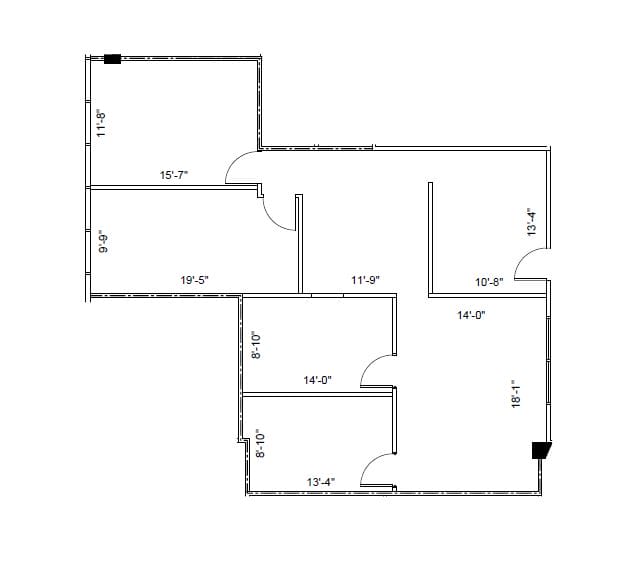 11811 North Freeway Floor Plan Image