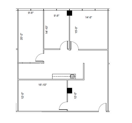 400 North Belt Floor Plan Image