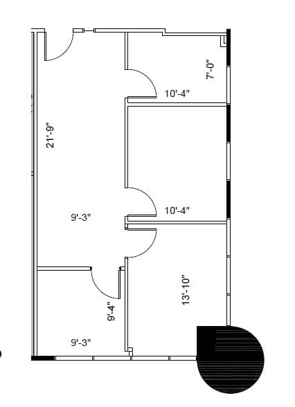 11811 North Freeway Floor Plan Image