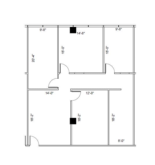 400 North Belt Floor Plan Image