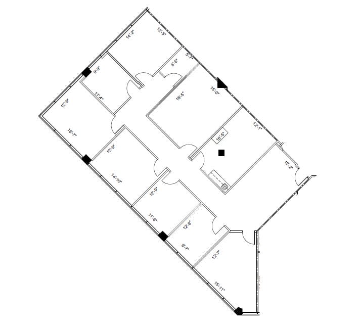 Cornerstone Tower Floor Plan Image