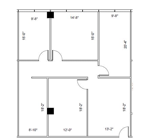 400 North Belt Floor Plan Image