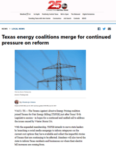 Texas energy coalitions merge for continued pressure on reform