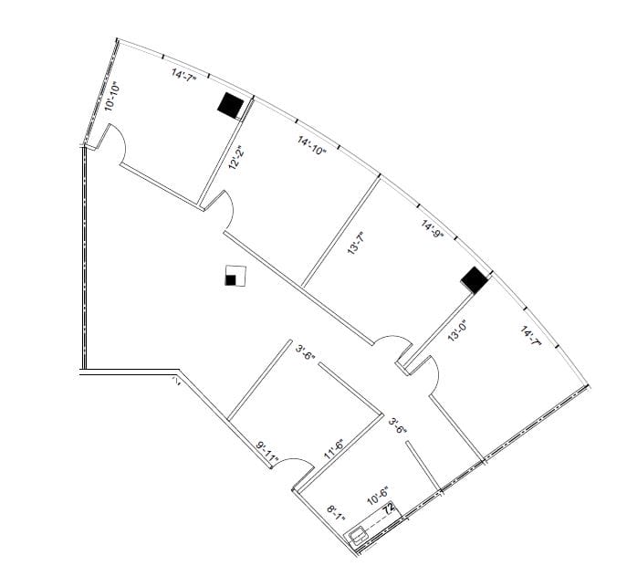 Gulf Plaza Floor Plan Image