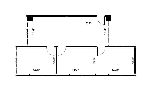 400 North Belt Floor Plan Image