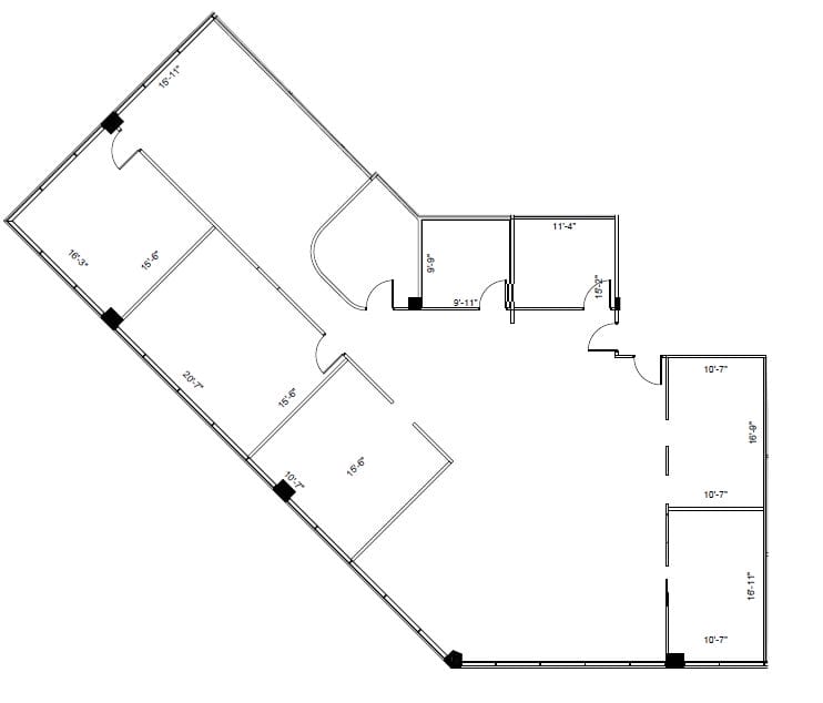 Cornerstone Tower Floor Plan Image