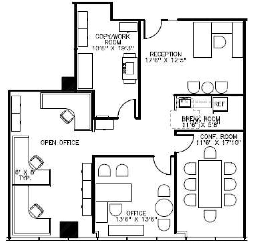 Parkway Plaza I & II Floor Plan Image