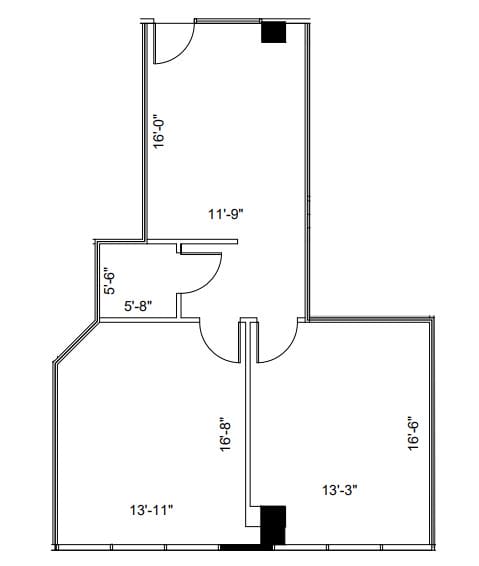 11811 North Freeway Floor Plan Image