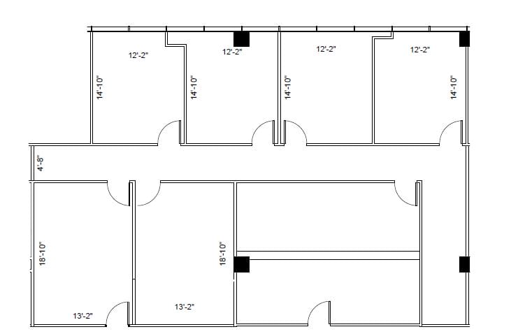 400 North Belt Floor Plan Image