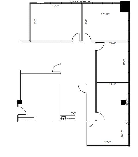 11811 North Freeway Floor Plan Image