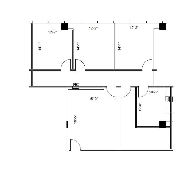 400 North Belt Floor Plan Image