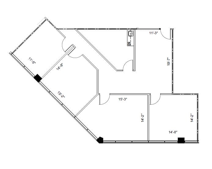 Cornerstone Tower Floor Plan Image