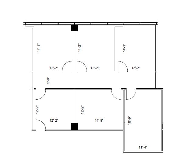 400 North Belt Floor Plan Image