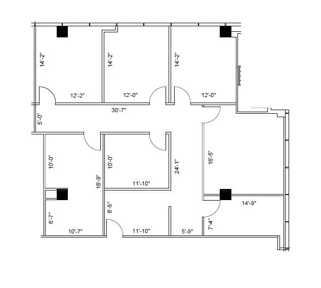 400 North Belt Floor Plan Image