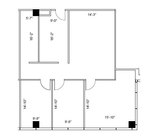 400 North Belt Floor Plan Image