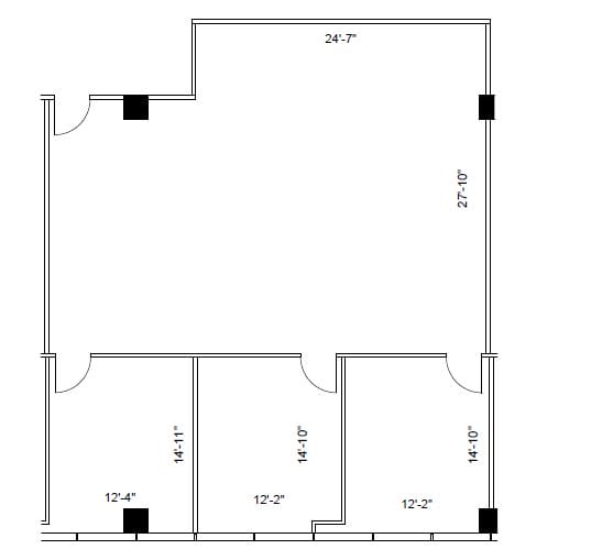 400 North Belt Floor Plan Image