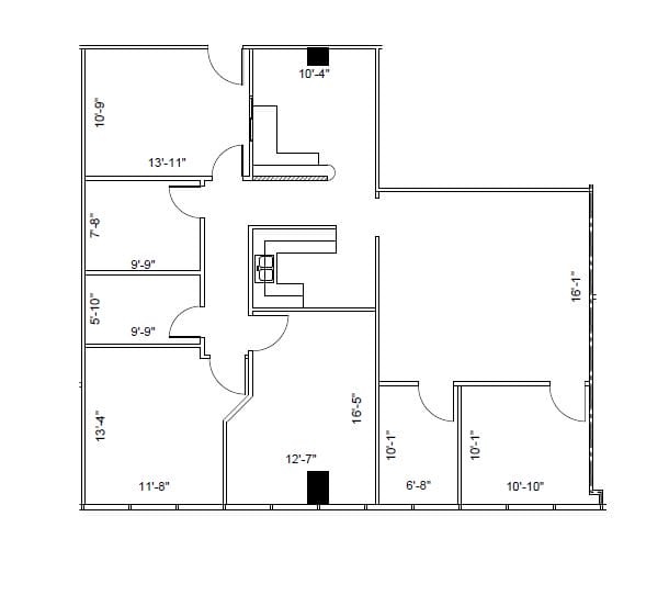 11811 North Freeway Floor Plan Image