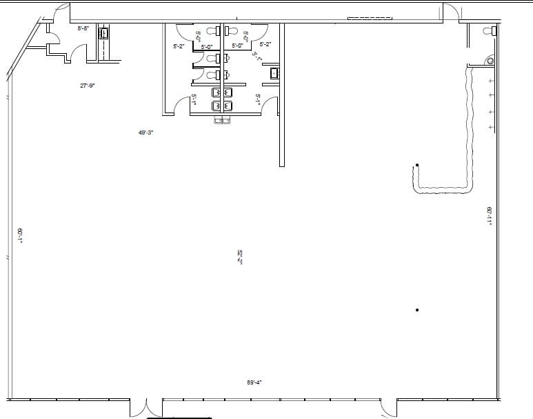 Fondren Road Plaza Shopping Center Floor Plan Image