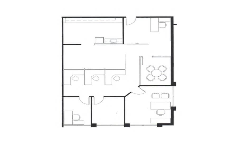 Commerce Plaza Hillcrest Floor Plan Image