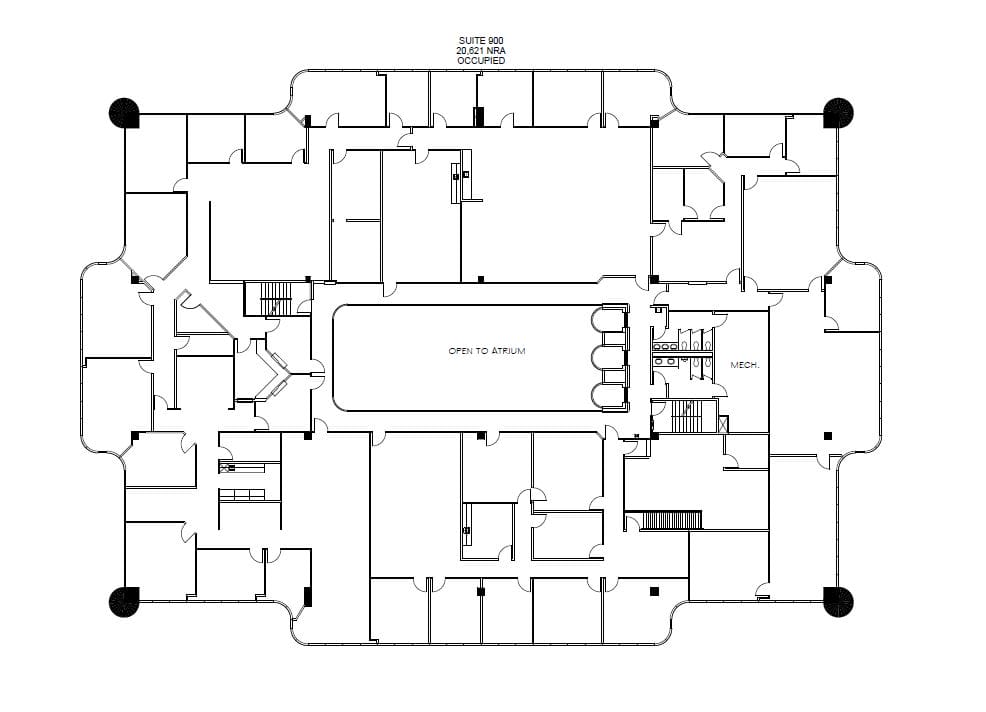 11811 North Freeway Floor Plan Image