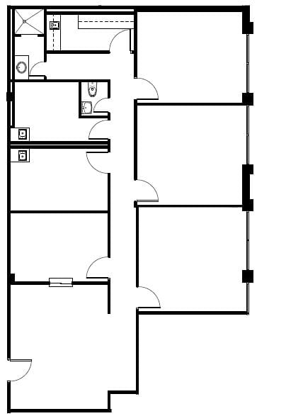 Commerce Plaza Hillcrest Floor Plan Image