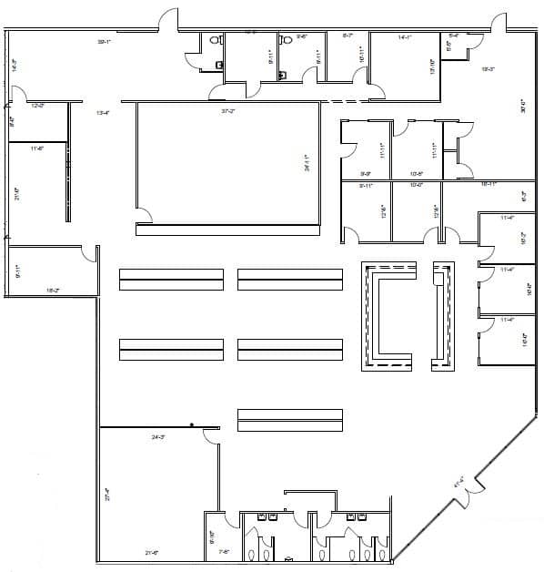 Chelsea Square Shopping Center Floor Plan Image