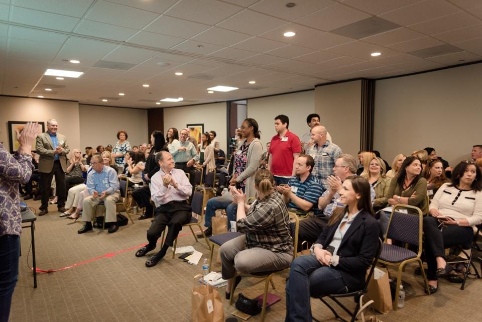 al hartman with employees