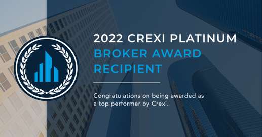 Crexi Platinum Award Hartman Income REIT