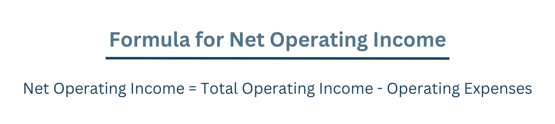 Formula for NOI in real estate