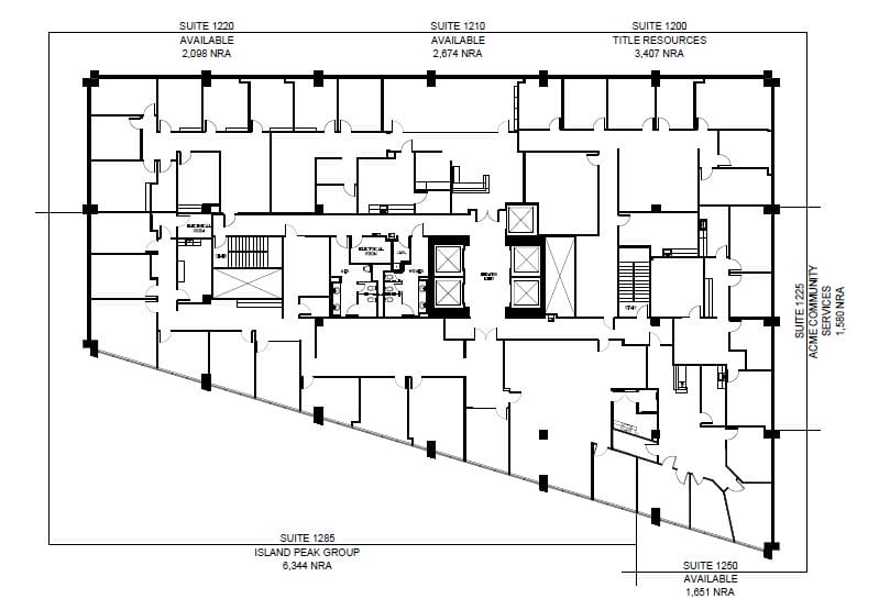 Gateway Tower Floor Plan Image