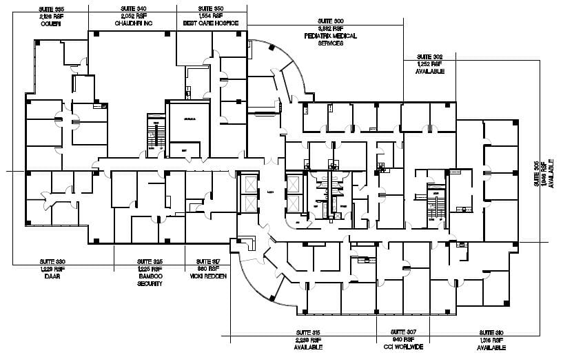 North Central Plaza I Floor Plan Image