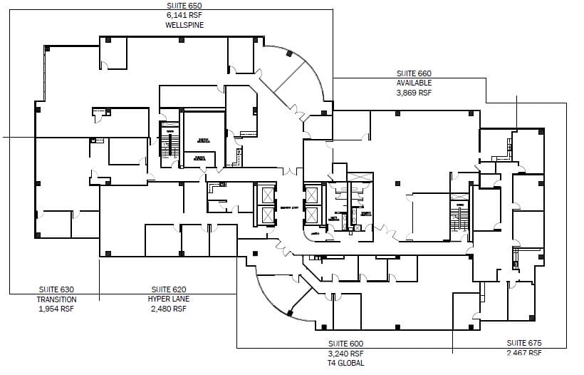 North Central Plaza I Floor Plan Image