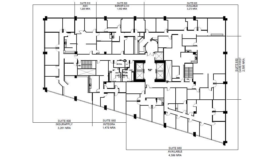 Gateway Tower Floor Plan Image