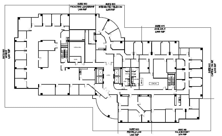 North Central Plaza I Floor Plan Image