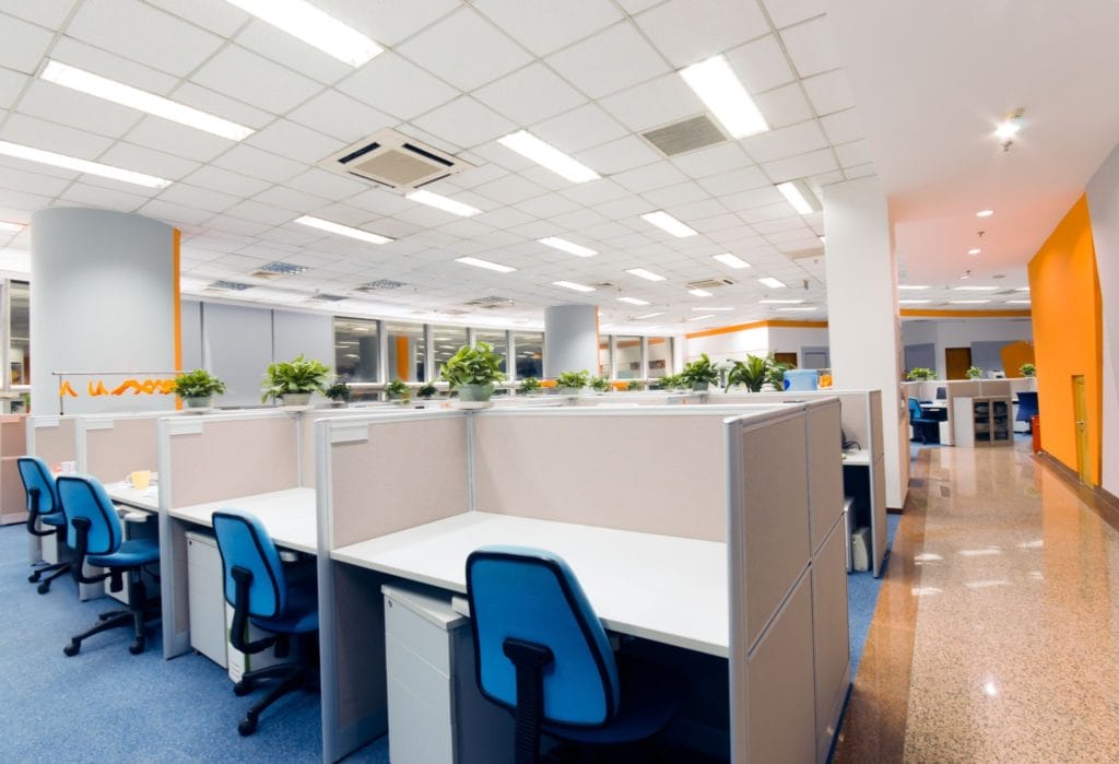 Modern office color palettes