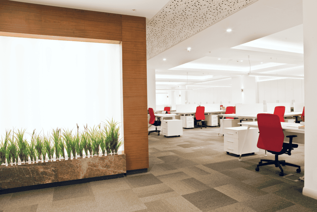 Modern office lighting