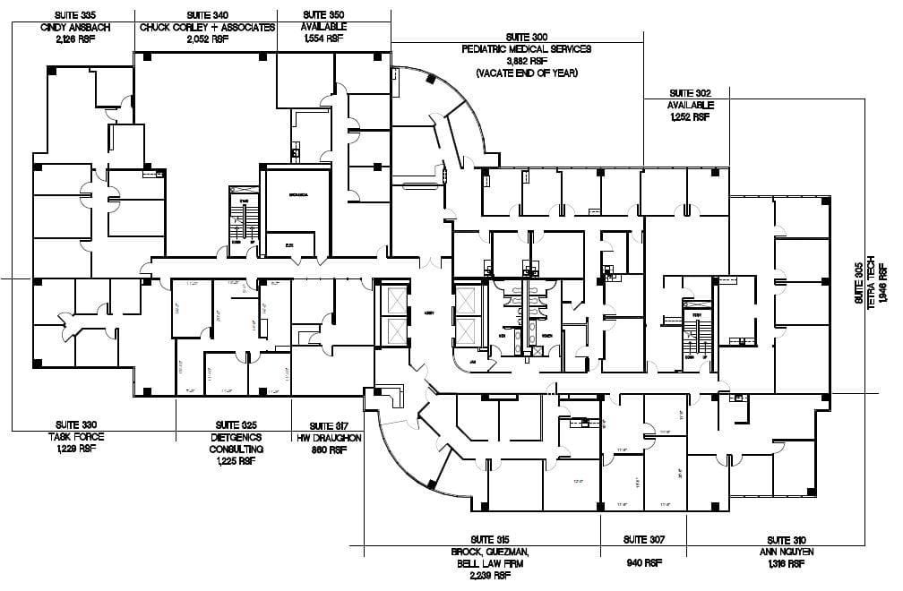 North Central Plaza I Floor Plan Image